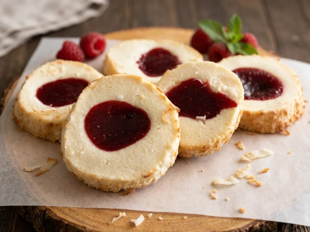Bird's nest cookies