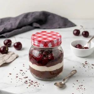 Layered cake jar
